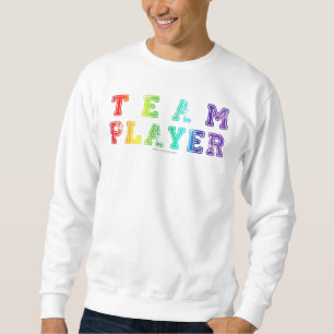 Sweatshirt Le joueur de l'équipe de SlipperyJoe rempli de plu