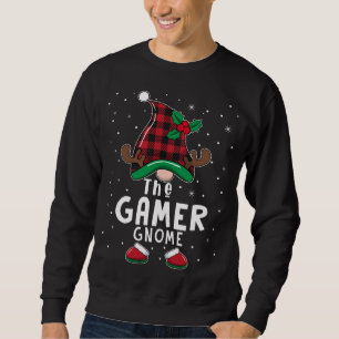 Sweatshirt Le joueur Gnome Matching Family Christmas Pajama B