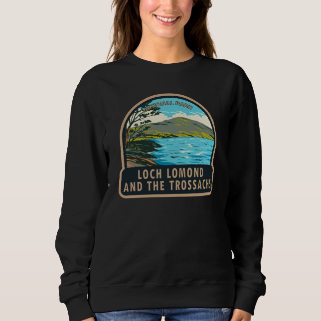 Sweatshirt Le Loch Lomond et le Parc national des Trossachs (Devant)