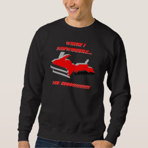 SWEATSHIRT LE MICHIGAN SUPÉRIEUR MORPHS DANS LA CHEMISE DE ~