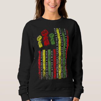 Sweatshirt Le Mois De L'Histoire Des Jeunes Et Des Noirs Afri