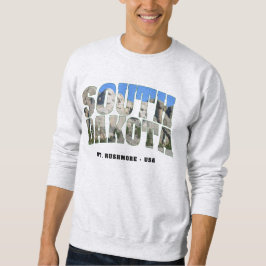 Sweatshirt Le mont Rushmore à l'intérieur du Dakota du Sud