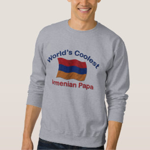 Sweatshirt Le papa arménien le plus frais