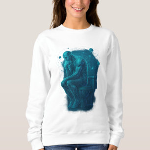 Sweatshirt Le Penseur sur le Trône