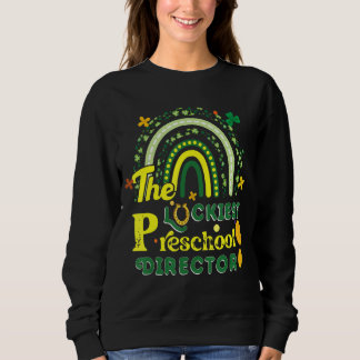 Sweatshirt Le plus chanceux directeur de la St. Patrick's Day