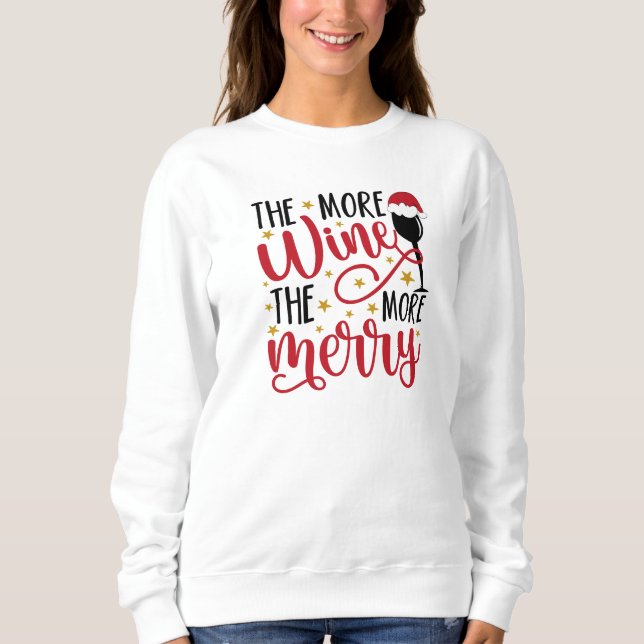 Sweatshirt Le Plus De Vin  (Devant)
