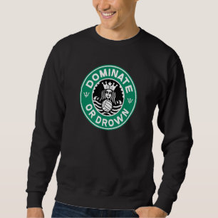 Sweatshirt Le Polo D'Eau Dominent Ou Noyé Parodie Le Sport D'