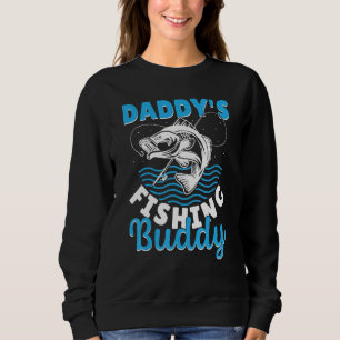 Sweatshirt Le pote de pêche de papa Pêcheur Vintage Pêcheur d