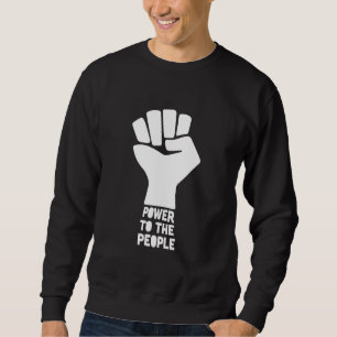 Sweatshirt Le pouvoir au peuple