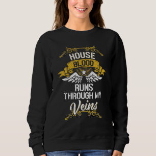 Sweatshirt Le Sang De La Maison Traverse Mes Veines