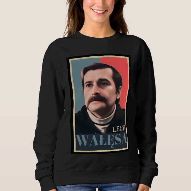 Sweatshirt lech walesa (Devant)