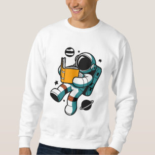 Sweatshirt Lecture astronaute : Apprendre à zéro gravité