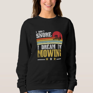 Sweatshirt L'éducation sur la tonte à gazon est importante, m