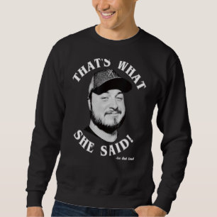 Sweatshirt Lee Out Loud C'est ce qu'elle a dit Style 1