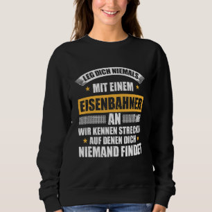 Sweatshirt Leg Dich Niemal Mit Einer Rahnner Une Idée