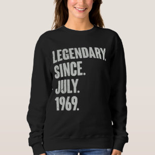 Sweatshirt Légendaire depuis juillet 1969 53 ans 53e annivers