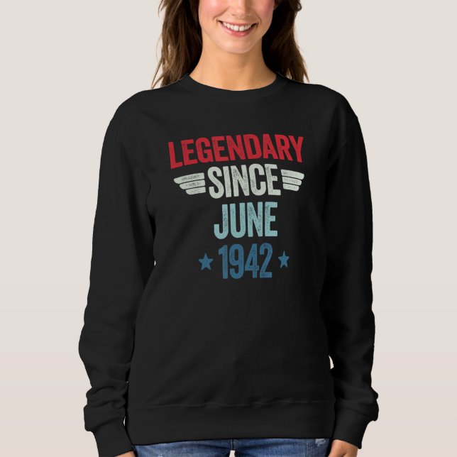 Sweatshirt Legendary Since June 1942_1 (Devant)