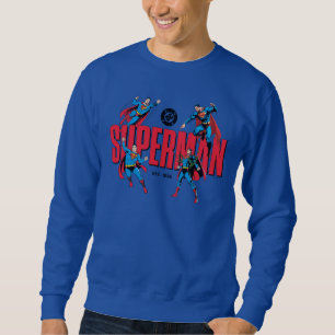 Sweatshirt Légendes de Superman pour toujours Graphique