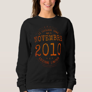 Sweatshirt Légendes Né En Novembre 2010 12e Anniversaire 12 Y