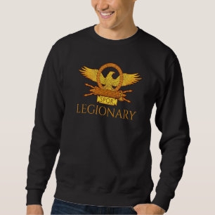 Sweatshirt Légion ancienne Légion romaine Aigle Aquila Spqr
