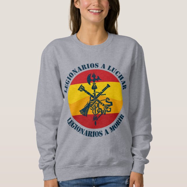 Sweatshirt Legionarios a luchar (Devant)