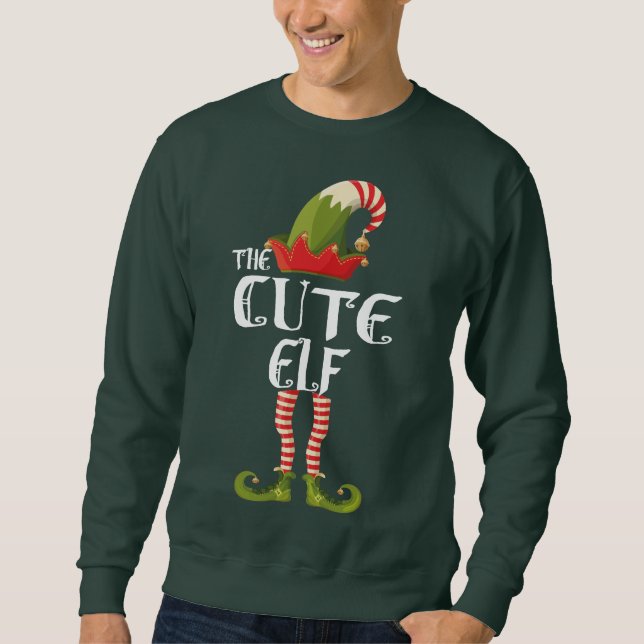 Sweatshirt l'elfe mignon (Devant)