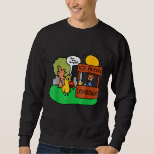 Sweatshirt Lémérite Fraîche De Glace A Des Raisins Canard