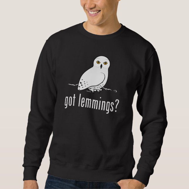 Sweatshirt lemmings obtenus ? (Devant)