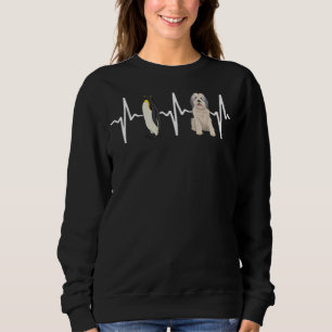 Sweatshirt L'empereur Penguin polonais Lowland Sheepdog Heart