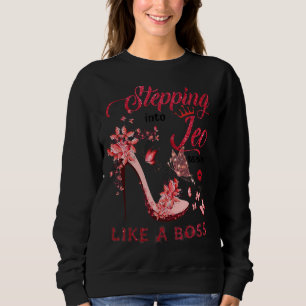 Sweatshirt Leo Girl Like A Boss Zodiac Sign Horoscope Queen B