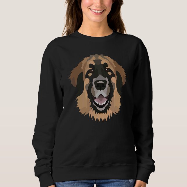Sweatshirt Leonberger souriant (Devant)