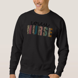 Sweatshirt Leopard Cvicu Nurse Nurse Student School