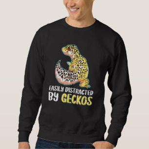 Sweatshirt Leopard Gecko Facilement Distrait Par Geckos