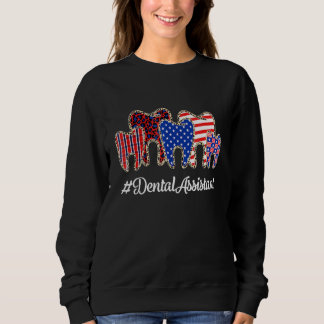Sweatshirt Léopard Plaid Dents Dents Assistant Dentaire 4e De