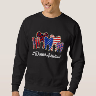 Sweatshirt Léopard Plaid Dents Dents Assistant Dentaire 4e De