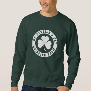 Sweatshirt L'équipe de buveurs de la Saint-Patrick