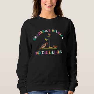Sweatshirt L'équipe officielle de Grand-mère pour nourrir les