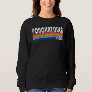 Sweatshirt Les années 70 rétro Vintage 80s Style Ponchatoula 