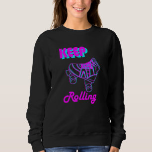 Sweatshirt Les Années 80 Et 90 Continuent À Rouler Rouler Pat