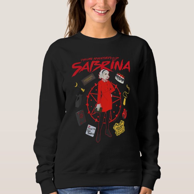 Sweatshirt Les Aventures Froides De Sabrina Circle (Devant)