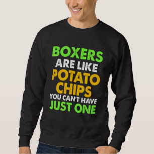 Sweatshirt Les Boîtes De Cute Sont Comme Des Boîtes De Pomme