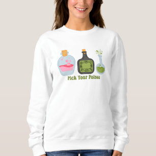 Sweatshirt Les bouteilles de potion éffrayantes ramassent vot