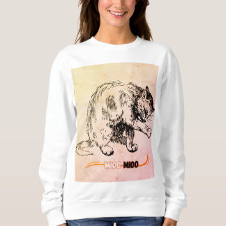 Sweatshirt Les chats parlent Mio-Meio