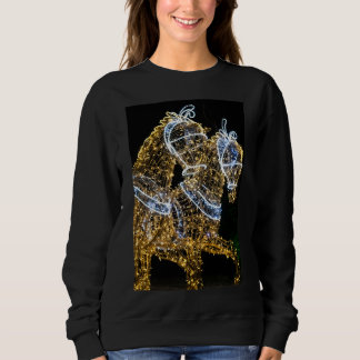 Sweatshirt Les chevaux d'or galopant