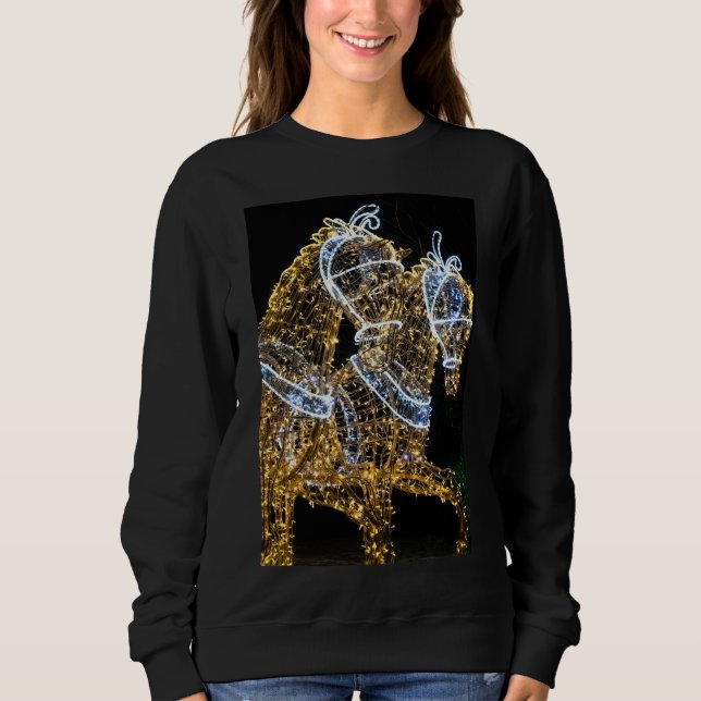 Sweatshirt Les chevaux d'or galopant (Devant)
