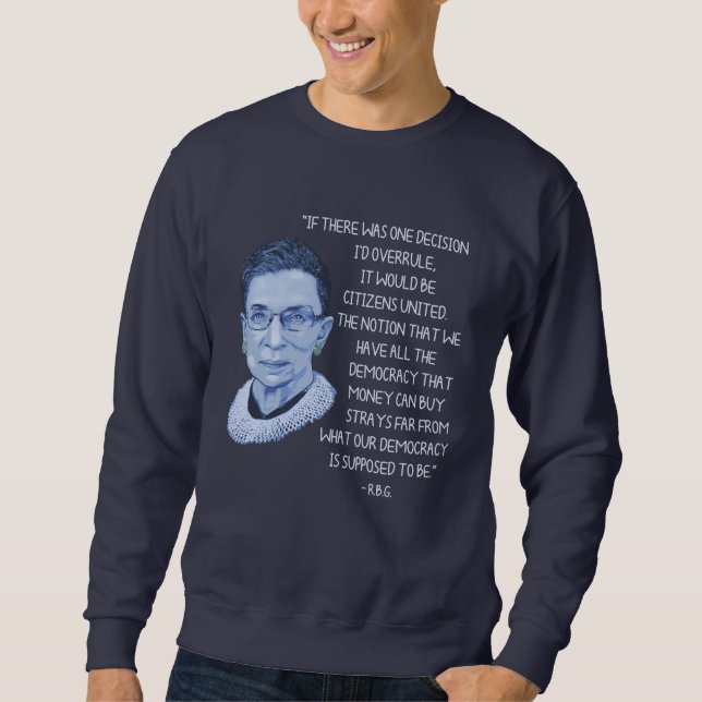 Sweatshirt Les citoyens du RBG unis (Devant)