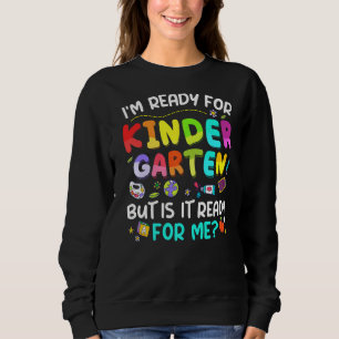 Sweatshirt Les Enfants Retournent À L'École Maternelle 1Er Jo