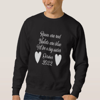 Sweatshirt Les Enfants Roses Sont Rouges Violettes Bleues Gra