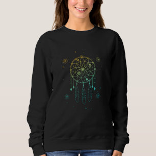 Sweatshirt Les étoiles mystiques de l'Indian Dream Catcher G