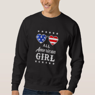 Sweatshirt Les femmes Juillet Quatrième Toute L'Indépendance
